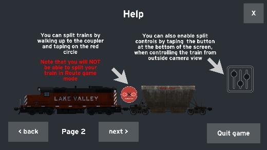 (Train and rail yard simulator)