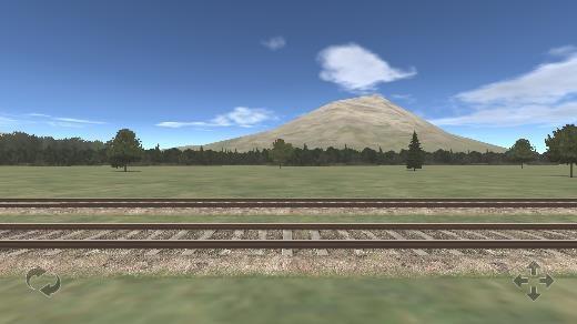 (Train and rail yard simulator)